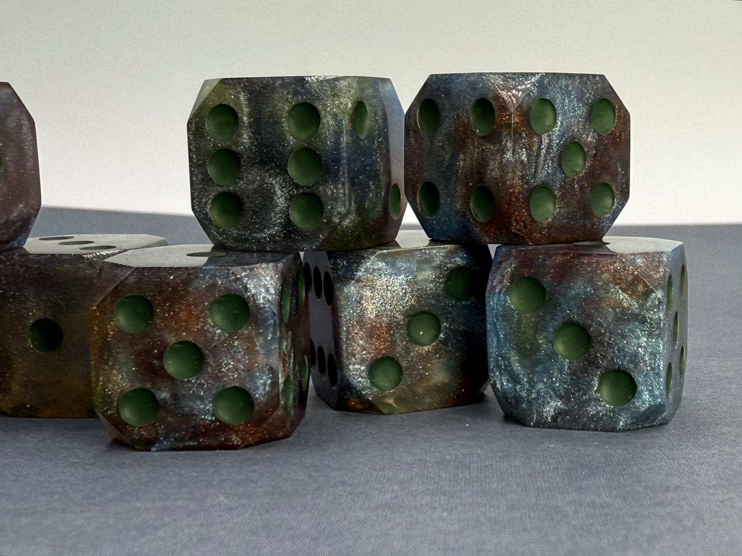 Original - 8 Piece D6 Set
